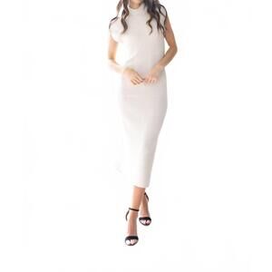 NEW DH NEW YORK bonnie dress in beige